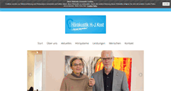 Desktop Screenshot of hoerakustik-kost.de